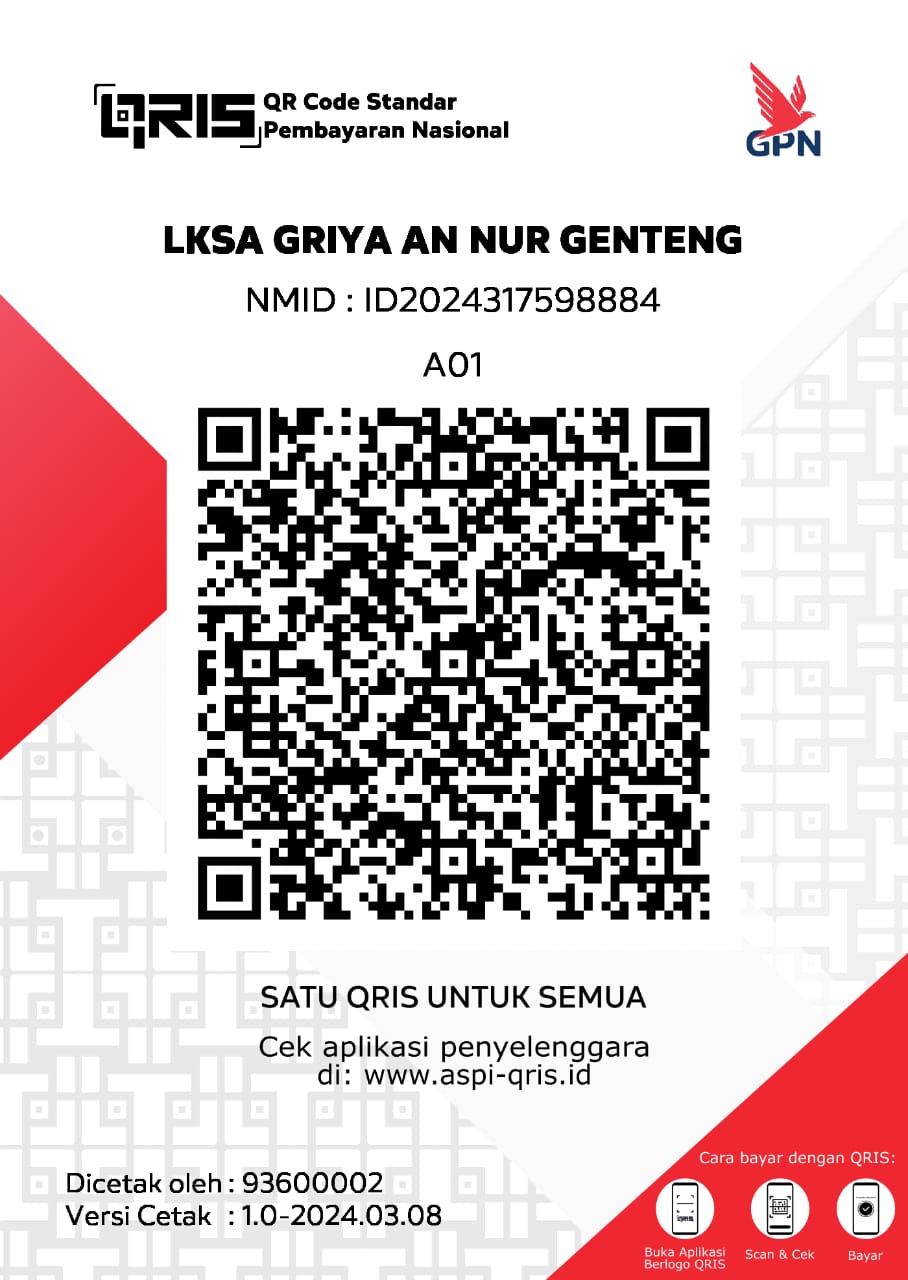 QRIS Donasi LKSA Griya An-Nur