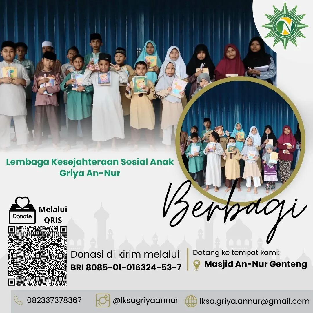 Berbagi peralatan sekolah
